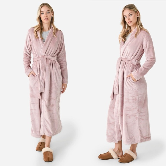 UGG Other - NWT UGG Women's Marlow Soft Double-face Fleece Robe Color Dusk Sz XL
